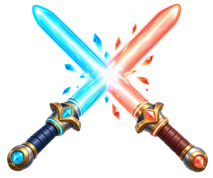 Two Duel swords